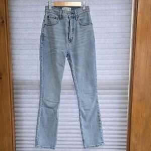 Abercrombie & Fitch Light Blue Straight Leg Jeans